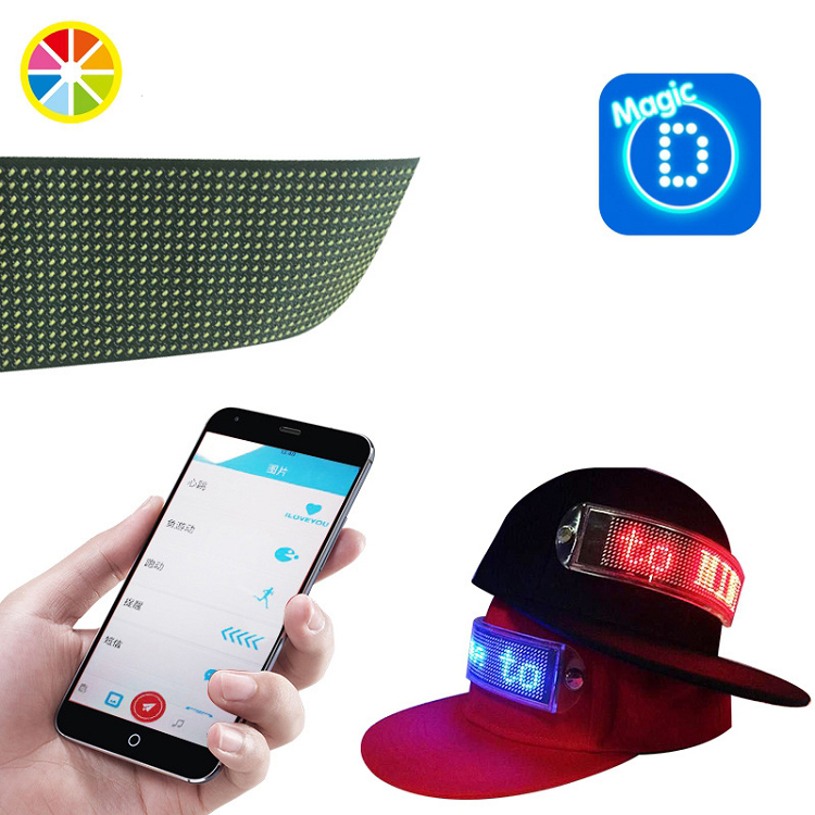 16*64/1024 LED display can be used for bags, shoes, clothes, luminous clothing, display accessories